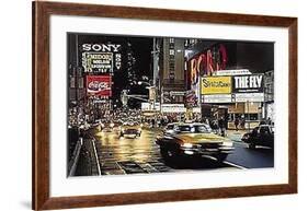 Criterion Center-Davis Cone-Framed Art Print