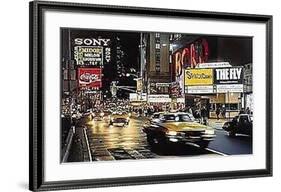 Criterion Center-Davis Cone-Framed Art Print