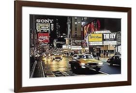 Criterion Center-Davis Cone-Framed Art Print