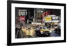 Criterion Center-Davis Cone-Framed Art Print