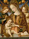 Madonna and Child with Two Angels, c.1481-82-Vittorio, Crivelli-Giclee Print