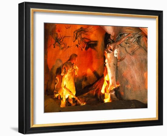 Cro-Magnon Man-Volker Steger-Framed Photographic Print