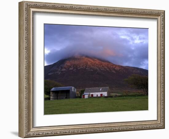 Croagh Patrick, County Mayo, Connacht, Republic of Ireland, Europe-Carsten Krieger-Framed Photographic Print