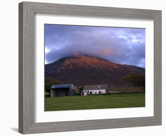 Croagh Patrick, County Mayo, Connacht, Republic of Ireland, Europe-Carsten Krieger-Framed Photographic Print