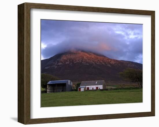 Croagh Patrick, County Mayo, Connacht, Republic of Ireland, Europe-Carsten Krieger-Framed Photographic Print