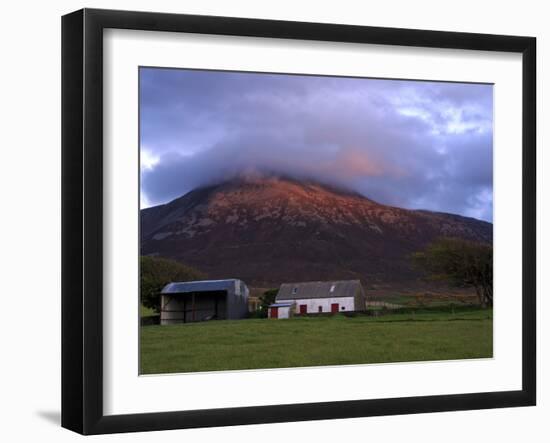 Croagh Patrick, County Mayo, Connacht, Republic of Ireland, Europe-Carsten Krieger-Framed Photographic Print