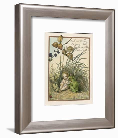 Croak Said the Frog-Eleanor Vere Boyle-Framed Art Print