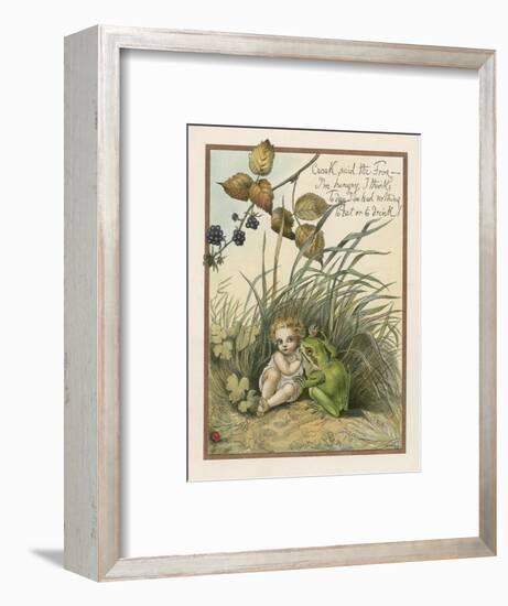 Croak Said the Frog-Eleanor Vere Boyle-Framed Art Print