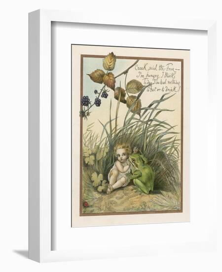 Croak Said the Frog-Eleanor Vere Boyle-Framed Art Print