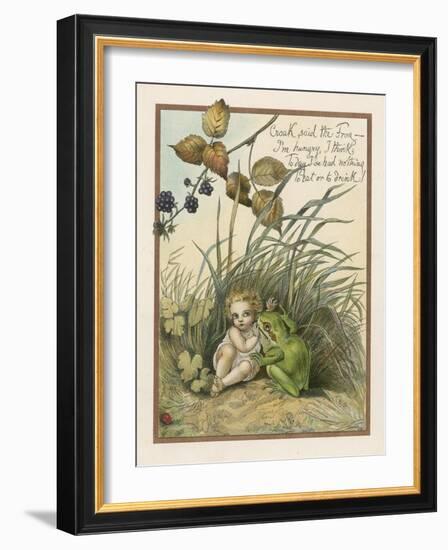 Croak Said the Frog-Eleanor Vere Boyle-Framed Art Print