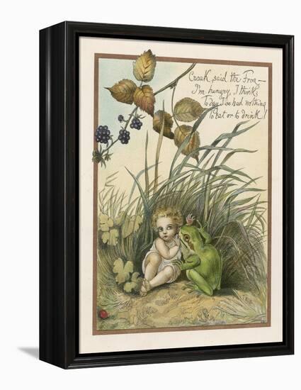 Croak Said the Frog-Eleanor Vere Boyle-Framed Stretched Canvas