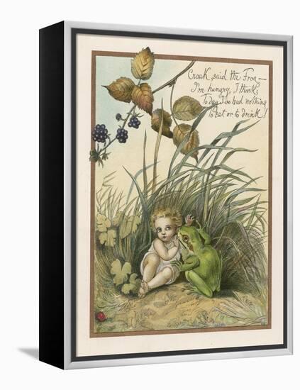 Croak Said the Frog-Eleanor Vere Boyle-Framed Stretched Canvas