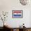 Croatia Country Flag - Barnwood Painting-Lantern Press-Framed Art Print displayed on a wall