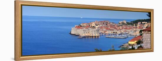 Croatia, Dalmatia, Dubrovnik, Old Town (Stari Grad)-Alan Copson-Framed Premier Image Canvas