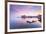 Croatia, Dalmatia, Dubrovnik, Old town, Sunset over the city walls and harbour-Jordan Banks-Framed Photographic Print