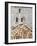 Croatia, Dubrovnik. Bell tower with three bells on top of the Church of Our Lady of Mt. Carmel.-Julie Eggers-Framed Photographic Print