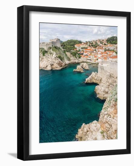 Croatia, Dubrovnik. Lovrijenac or St. Lawrence Fortress.-Julie Eggers-Framed Photographic Print