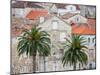 Croatia, Hvar. Houses on hillside.-Julie Eggers-Mounted Photographic Print