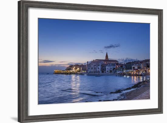 Croatia, Istria, Adriatic Coast, Umag, South Elevation-Udo Siebig-Framed Photographic Print