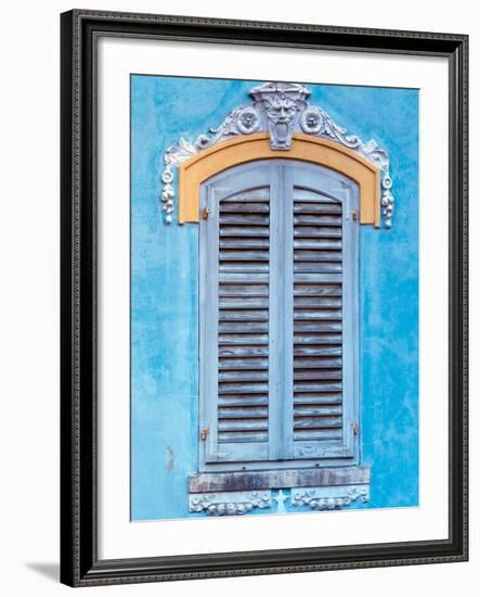 Croatia, Istria, Pula, Building on Giardini Ulica-Alan Copson-Framed Photographic Print