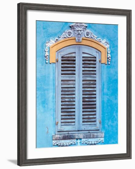 Croatia, Istria, Pula, Building on Giardini Ulica-Alan Copson-Framed Photographic Print