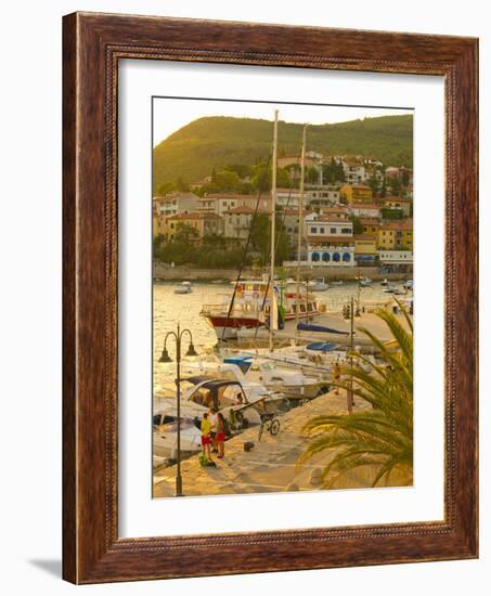 Croatia, Istria, Rabac-Alan Copson-Framed Photographic Print