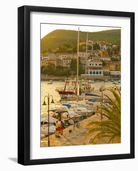 Croatia, Istria, Rabac-Alan Copson-Framed Photographic Print