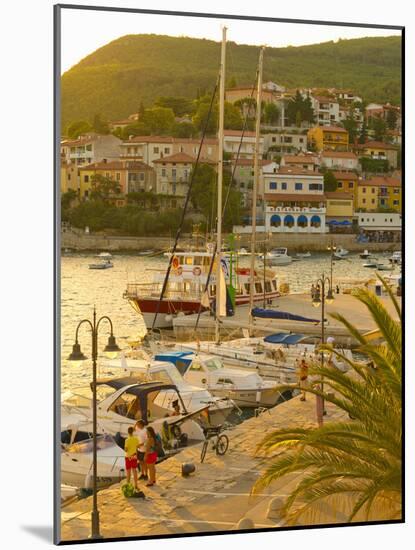 Croatia, Istria, Rabac-Alan Copson-Mounted Photographic Print