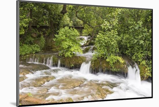 Croatia. Krka National Park cascades. UNESCO World Heritage Site.-Trish Drury-Mounted Photographic Print