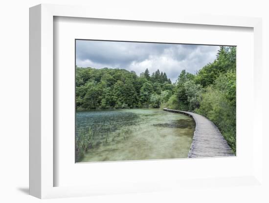 Croatia, Plitvice Lakes National Park, Boardwalk-Rob Tilley-Framed Photographic Print