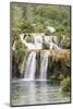 Croatia. Skradinski buk swimming area of Krka National Park.-Trish Drury-Mounted Photographic Print