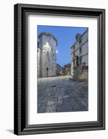 Croatia, Split, Old Town at Dawn-Rob Tilley-Framed Photographic Print