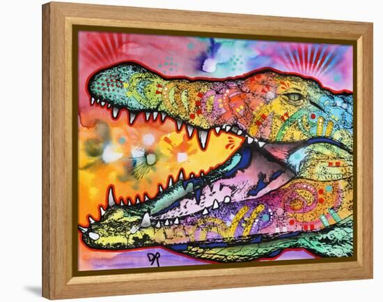 Croc-Dean Russo-Framed Premier Image Canvas