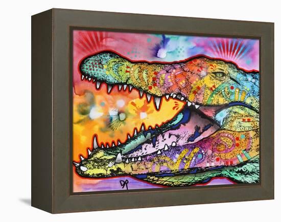 Croc-Dean Russo-Framed Premier Image Canvas