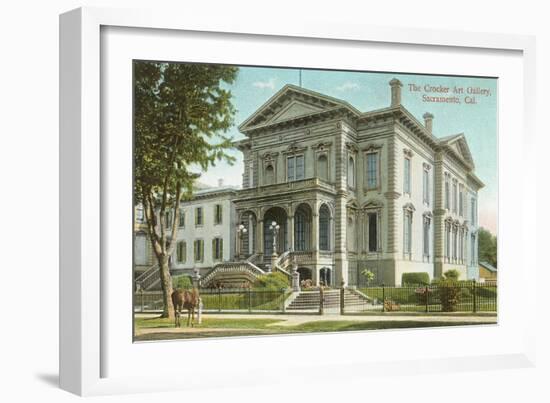 Crocker Art Gallery, Sacramento-null-Framed Art Print