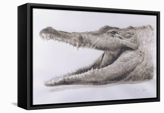 Crocodile, 2005-Lincoln Seligman-Framed Premier Image Canvas