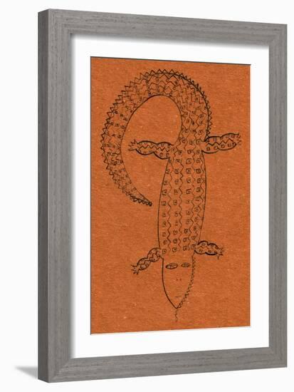 Crocodile, 2006-Julie Nicholls-Framed Giclee Print