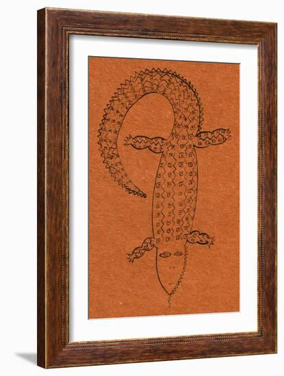 Crocodile, 2006-Julie Nicholls-Framed Giclee Print