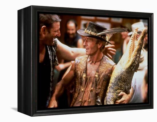 Crocodile Dundee-null-Framed Stretched Canvas