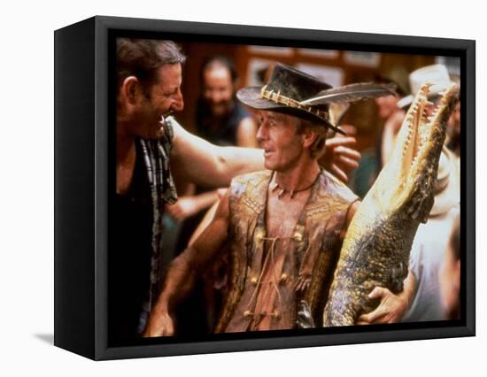 Crocodile Dundee-null-Framed Stretched Canvas