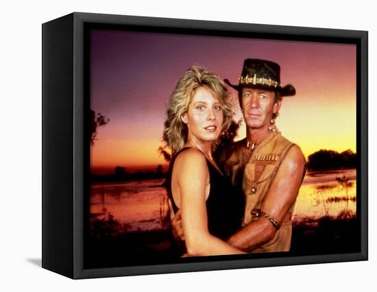 Crocodile Dundee-null-Framed Stretched Canvas