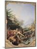 Crocodile Hunt-Francois Boucher-Mounted Giclee Print