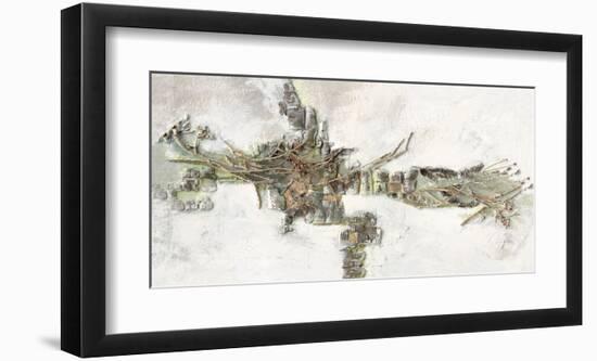 Crocodile-Renate Holzner-Framed Art Print