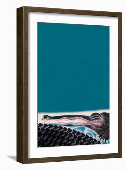 Crocodile-Frank Mcintosh-Framed Art Print