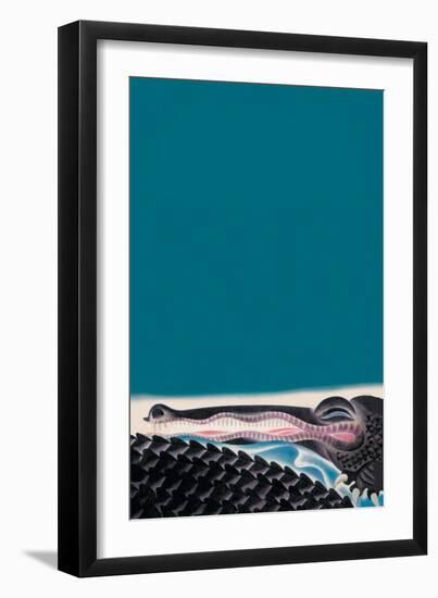 Crocodile-Frank Mcintosh-Framed Art Print