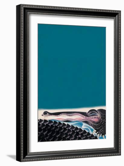 Crocodile-Frank Mcintosh-Framed Art Print