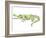 Crocodile-Louise Tate-Framed Giclee Print