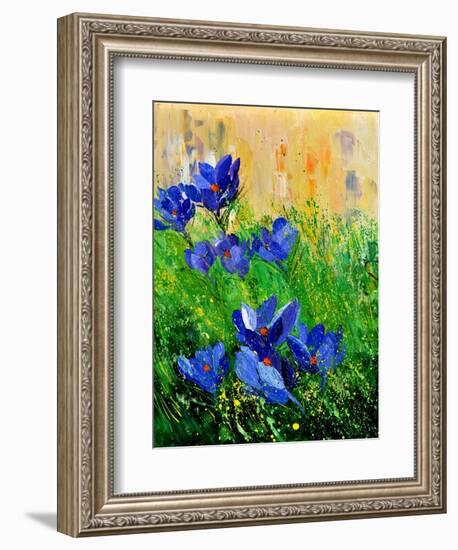 Crocuses-Pol Ledent-Framed Art Print