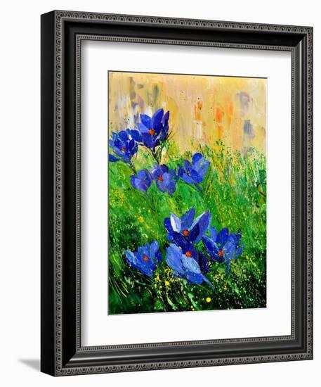 Crocuses-Pol Ledent-Framed Art Print