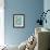 Crodile Blue-Sharon Turner-Framed Art Print displayed on a wall